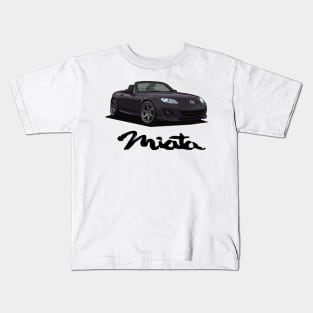 Mazda MX-5 Miata NC - NC2 Radiant Ebony Purple Kids T-Shirt